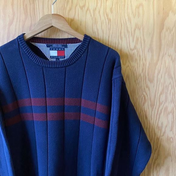 Vintage TOMMY Hilfiger Cotton Sweater - Picture 3 of 4